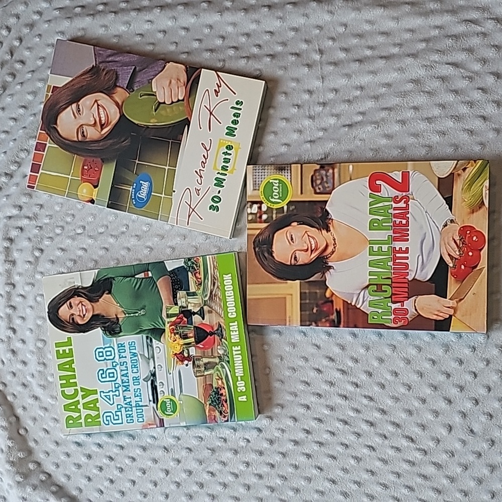 Bundle of 3 OG Rachael Ray cookbooks